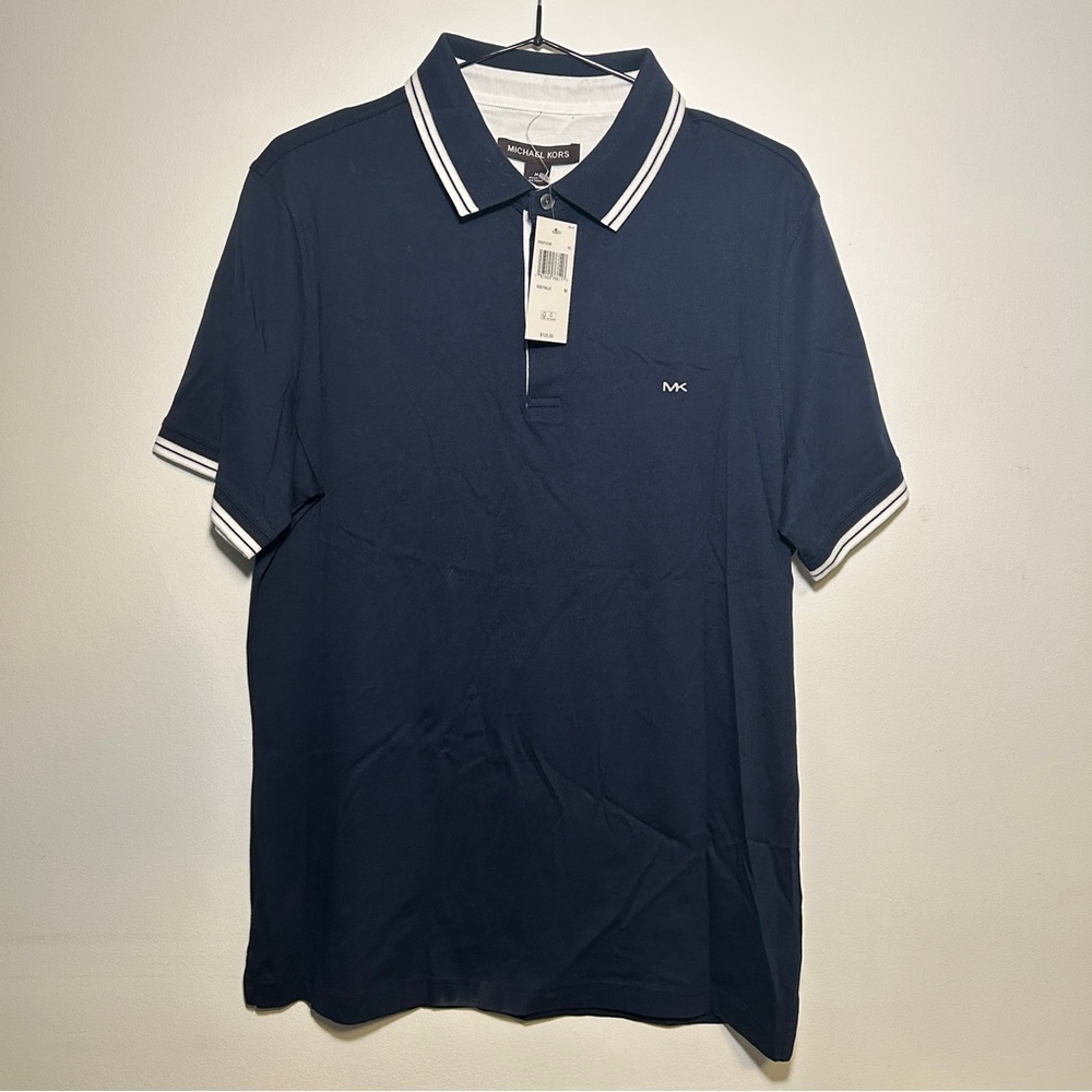 Michael Kors Men’s Navy Polo Shirt NWT